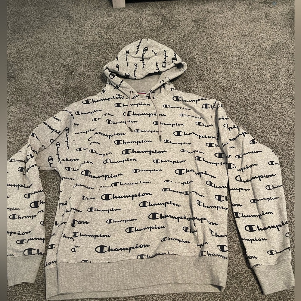 Champion Hoodie | Grey